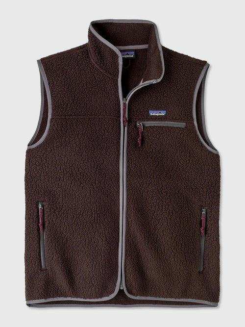Patagonia Men's Retro Pile Fleece Vest - Saint Bernard
