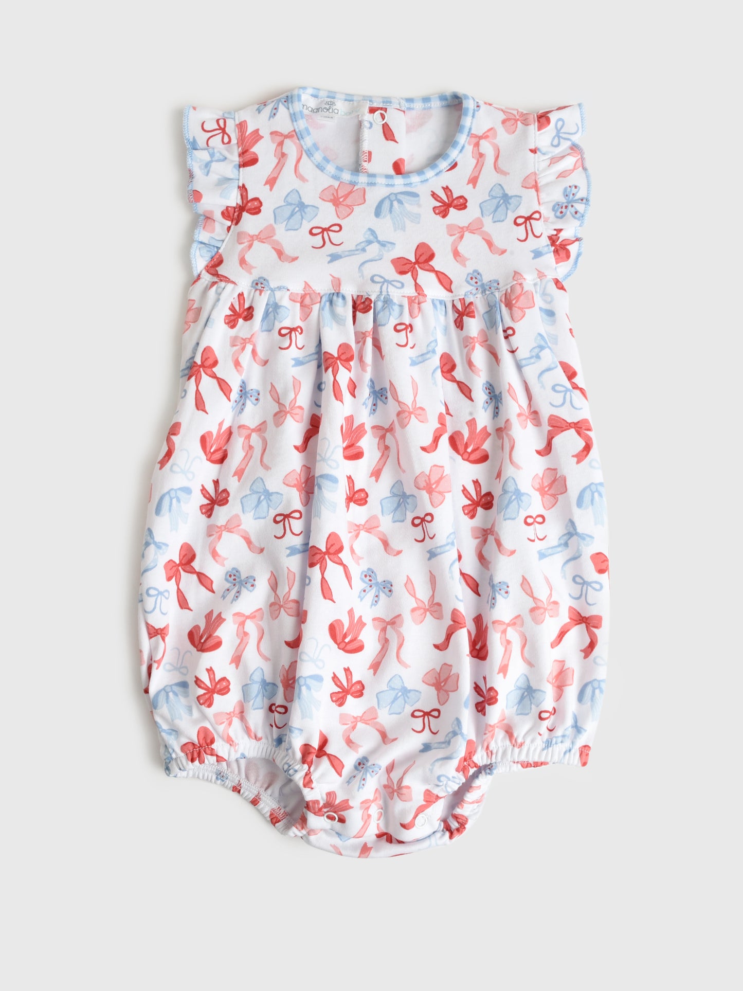 Magnolia Baby Baby Girls' Star Spangled Darling Bubble - Saint Bernard