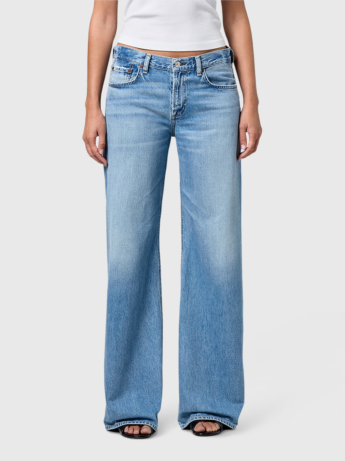 Citizens Of Humanity Women's Nora Trouser Leg Jean - Saint Bernard
