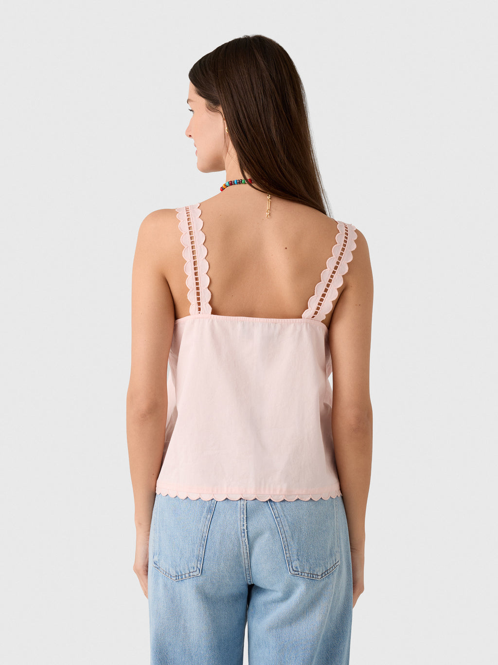 Berenice Women's Clotilde Broderie Top - Saint Bernard