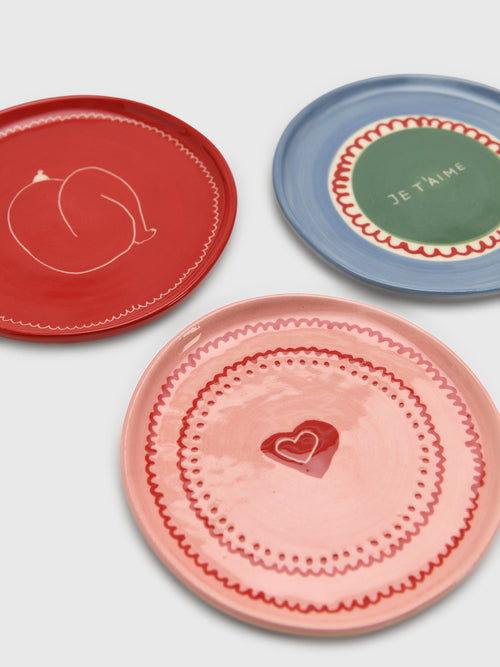 Laetitia Rouget Je T'aime Jewelry Plate Set