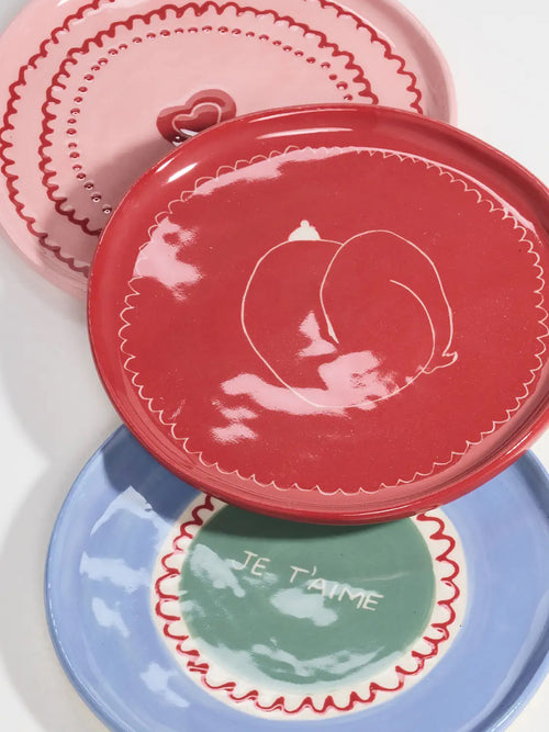 Laetitia Rouget Je T'aime Jewelry Plate Set