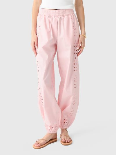 Berenice Women's Pao Broderie Pant - Saint Bernard