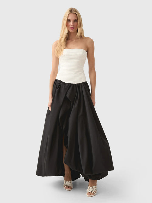 AJE Women's Violette Bubble Hem Maxi Dress