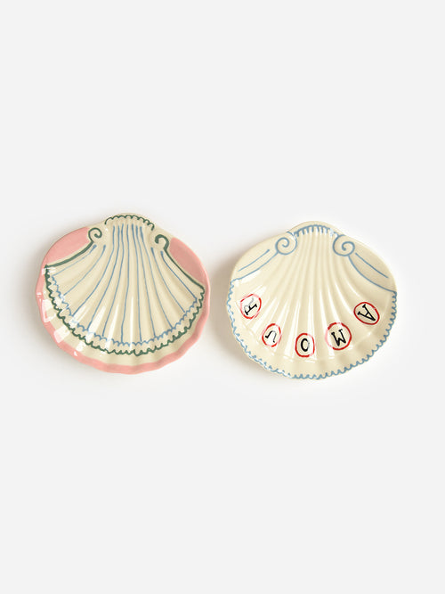 Laetitia Rouget Amour Shell Dish Set of 2