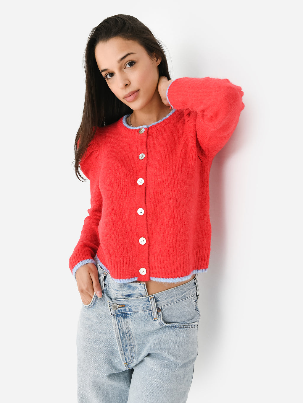 Kitri Women's Matilda Knit Cardigan - Saint Bernard