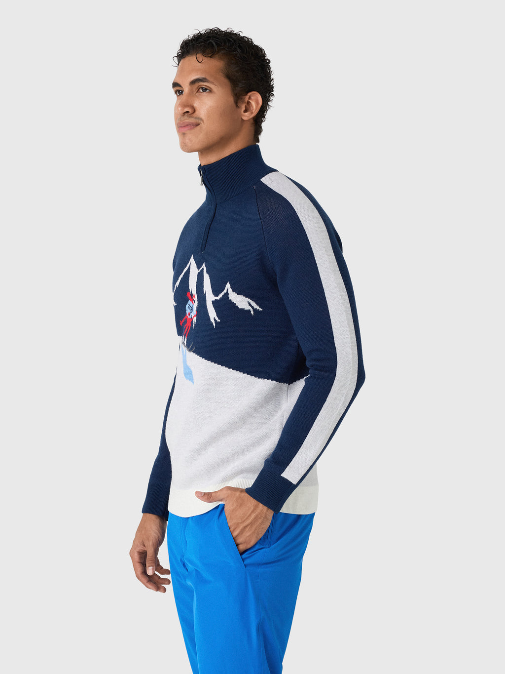 We Norwegians Men's After Ski Sweater - Saint Bernard