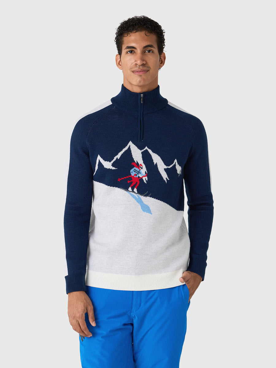 We Norwegians Men's After Ski Sweater - Saint Bernard