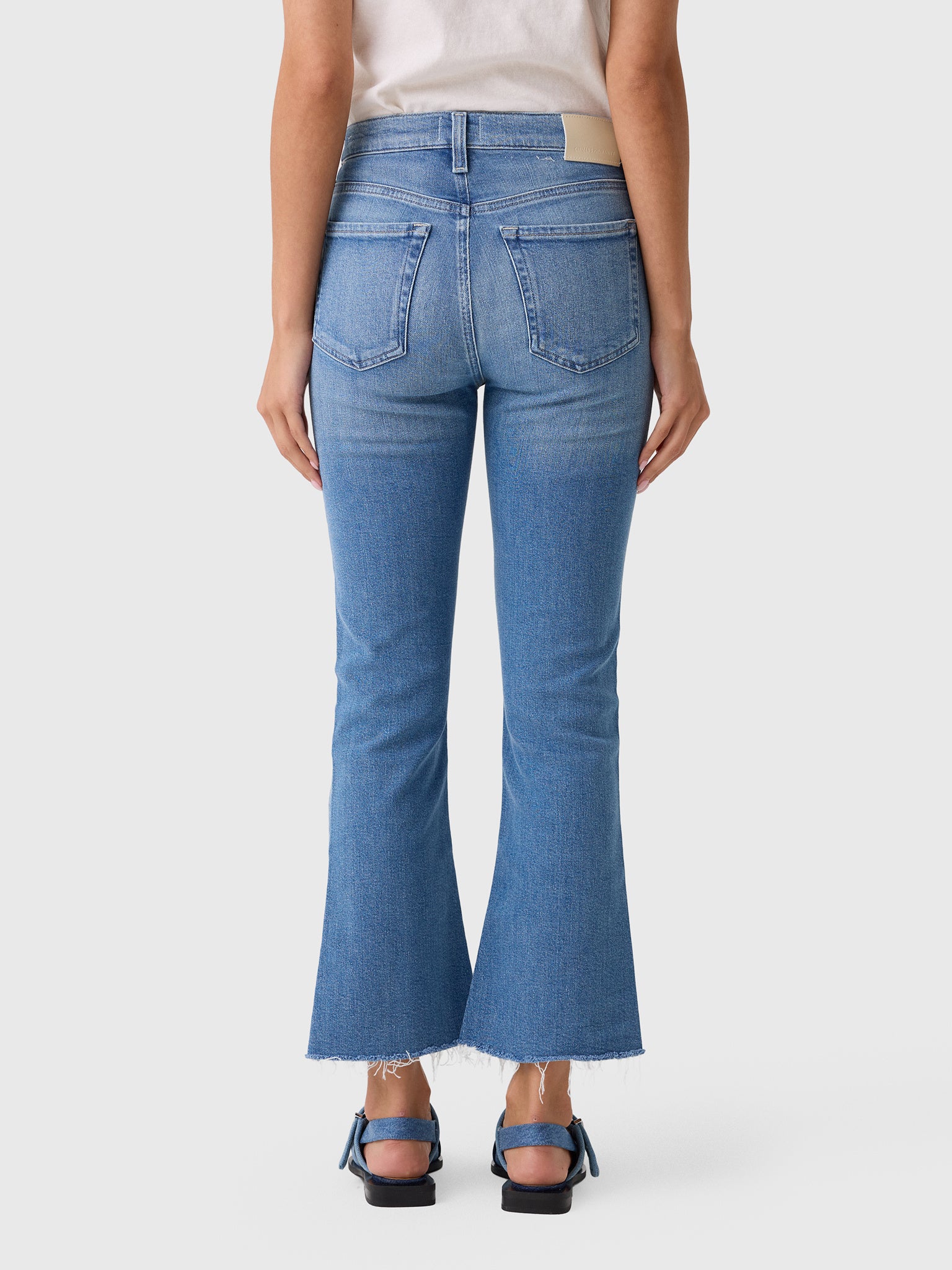 Citizens Of Humanity Women's Goldie Ankle Kick Flare Jean - Saint Bernard