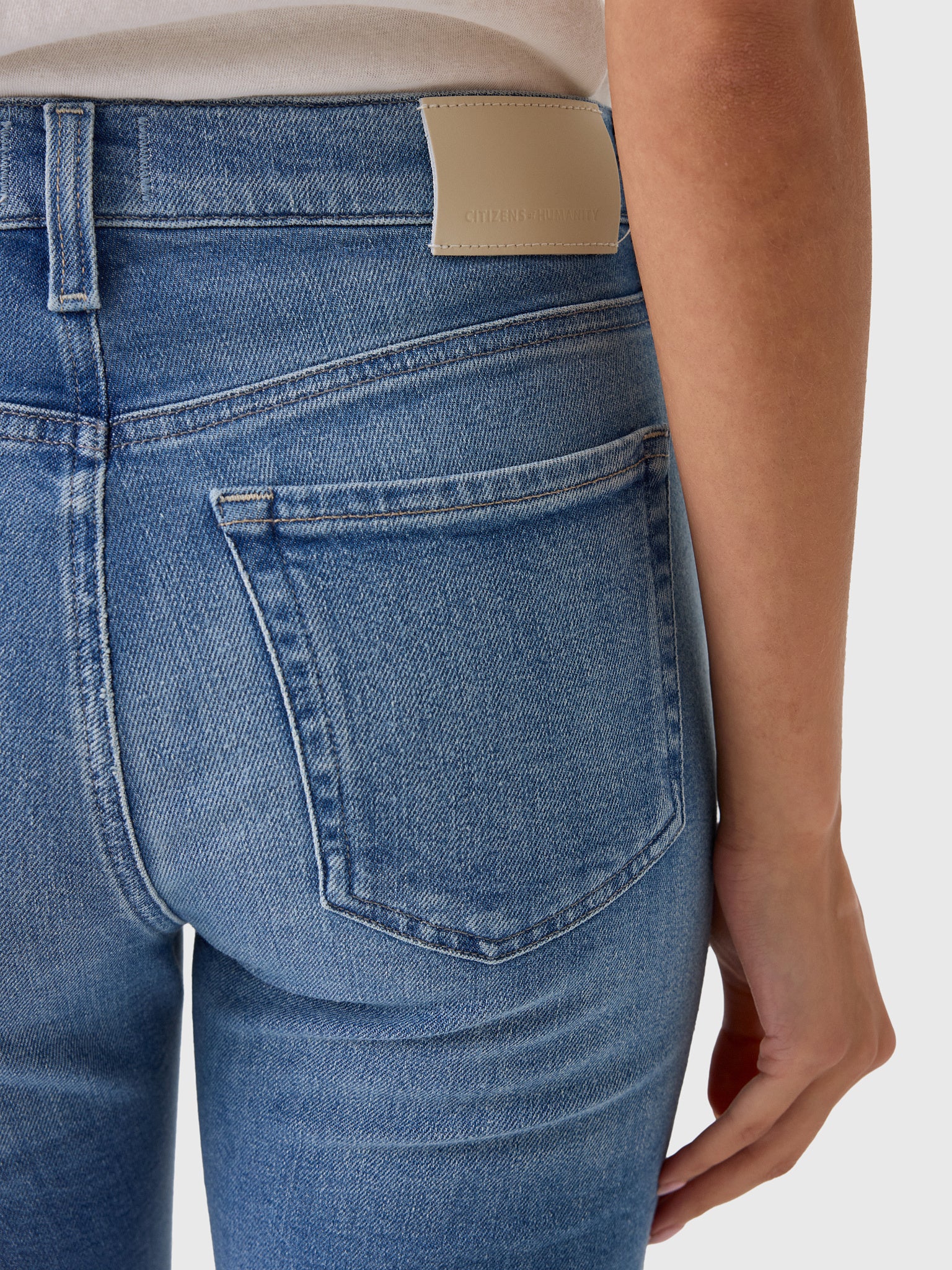 Citizens Of Humanity Women's Goldie Ankle Kick Flare Jean - Saint Bernard