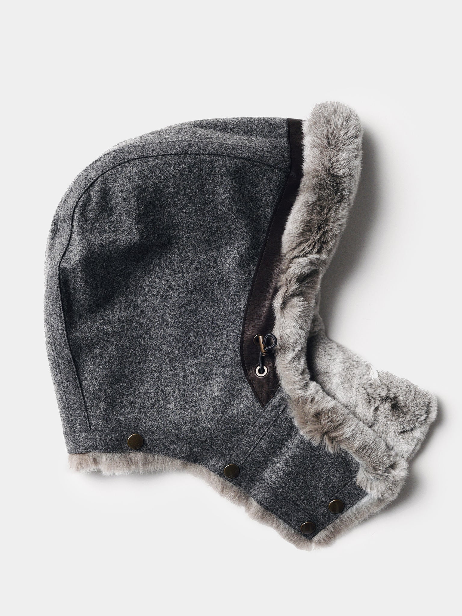 Frauenschuh Women's Kapuze Rexkanin Fur Hood - Saint Bernard