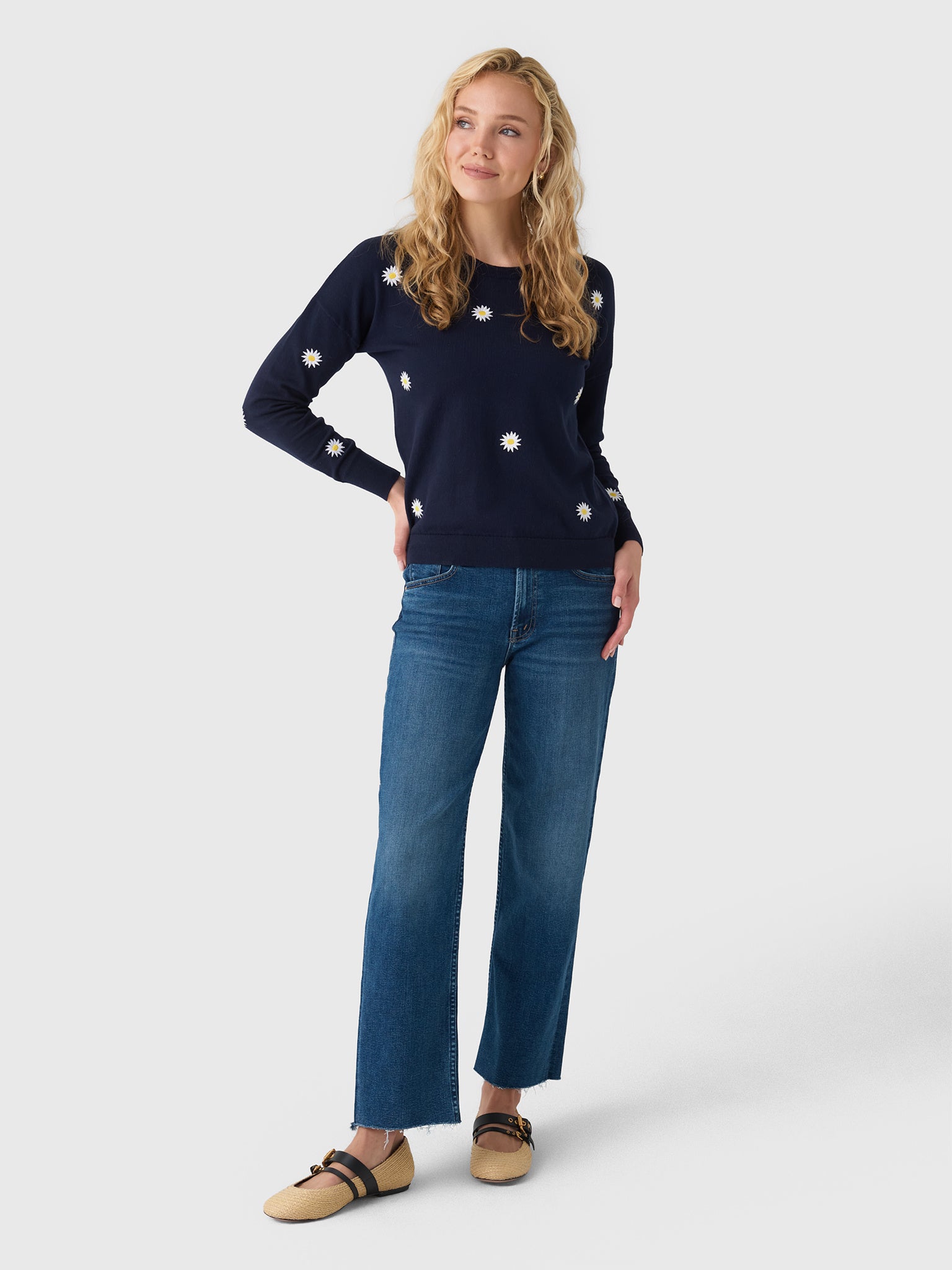 MVG Women's Daisy Crewneck Sweater - Saint Bernard