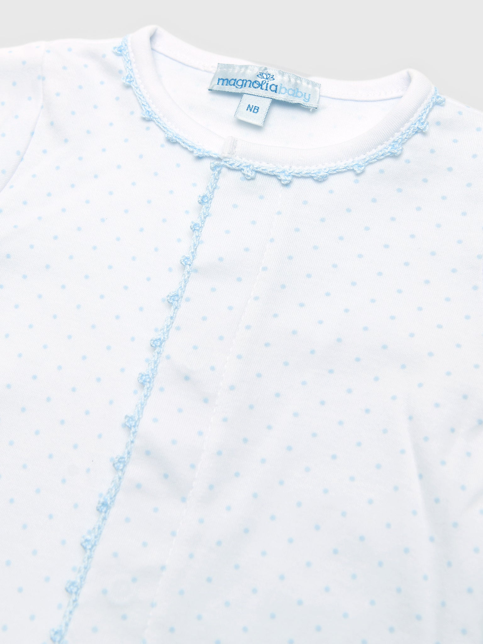 Magnolia Baby Baby Little Love Footie - Saint Bernard