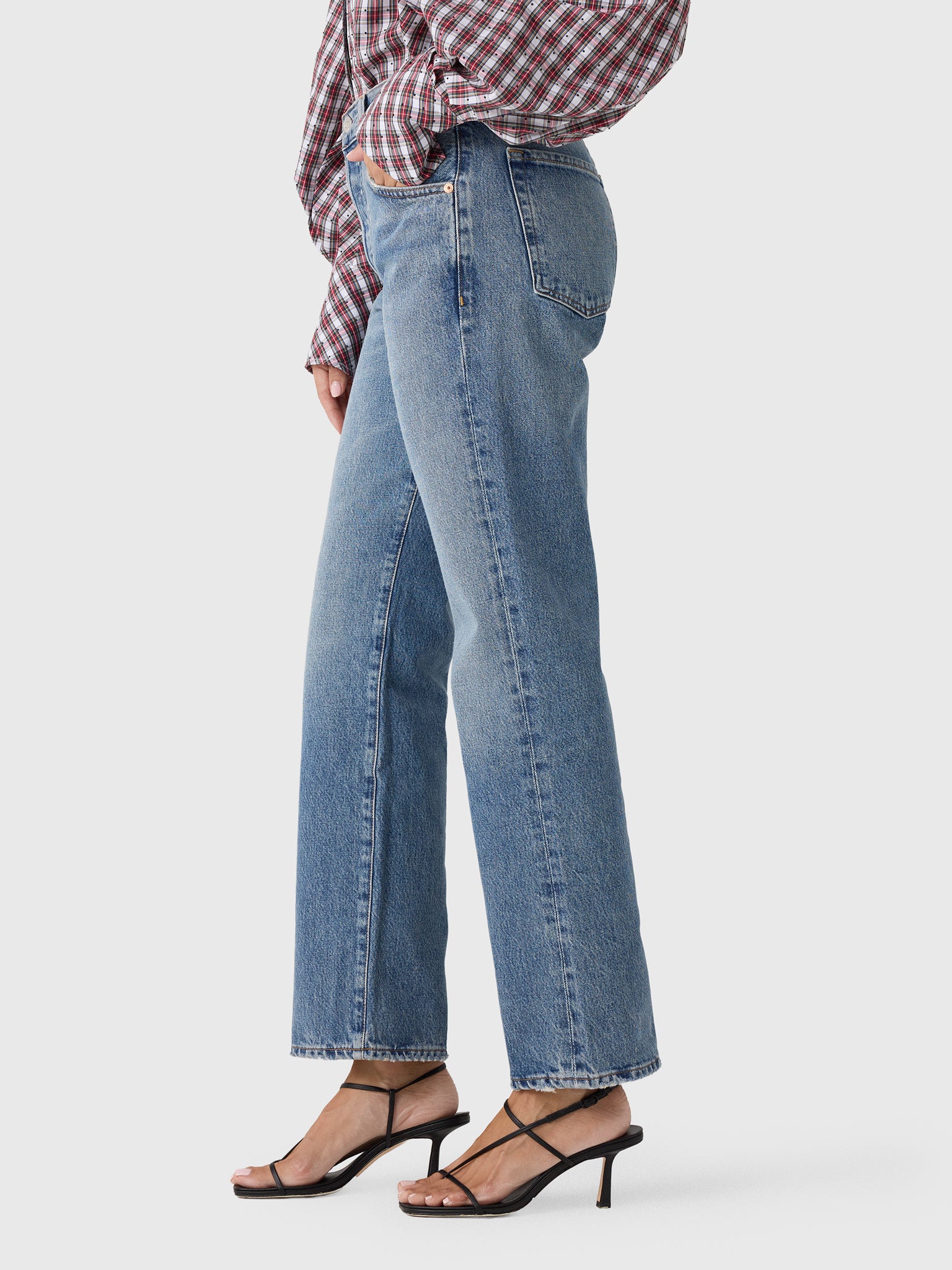 Citizens Of Humanity Women's 90s French High Rise Straight Jean - Saint Bernard