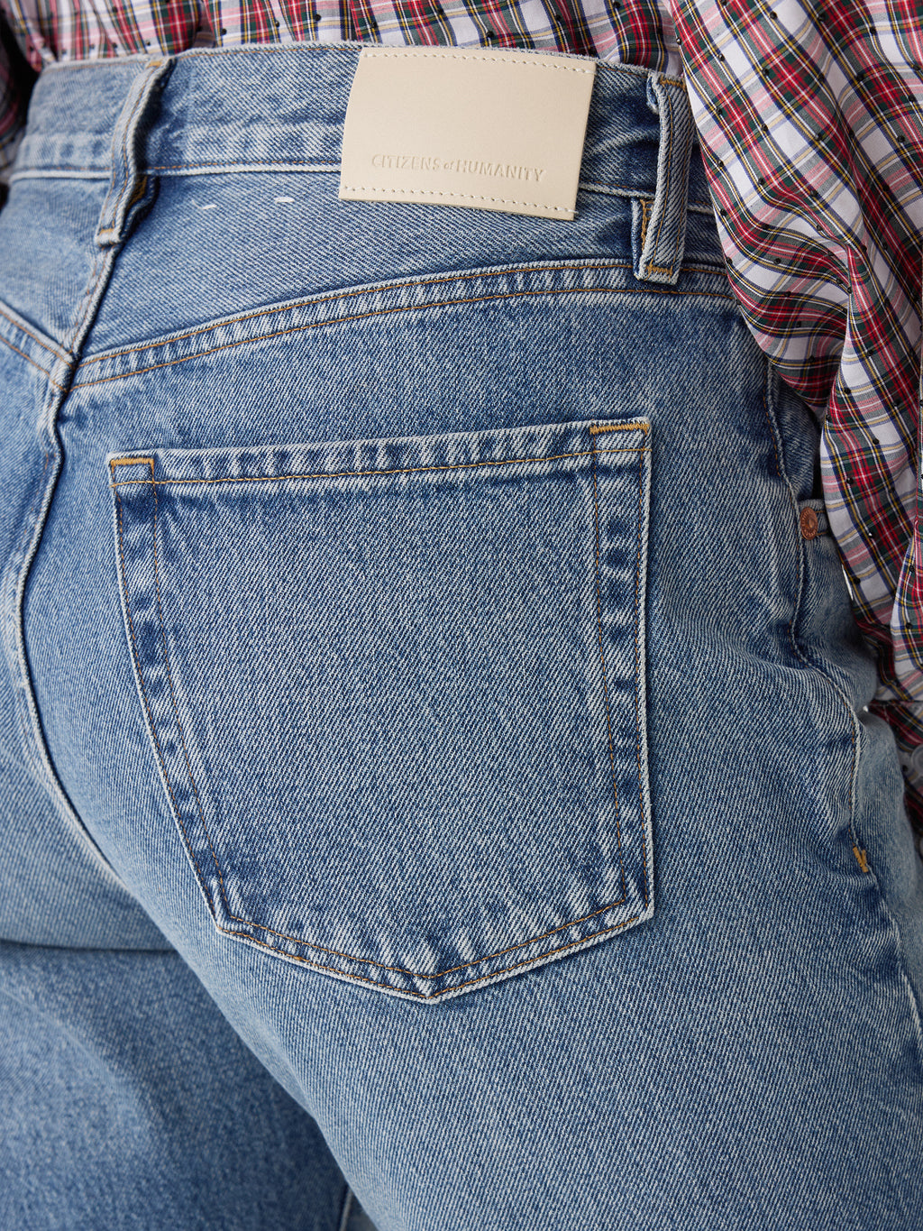 Citizens Of Humanity Women's 90s French High Rise Straight Jean - Saint Bernard
