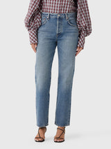 Citizens Of Humanity Women's 90s French High Rise Straight Jean