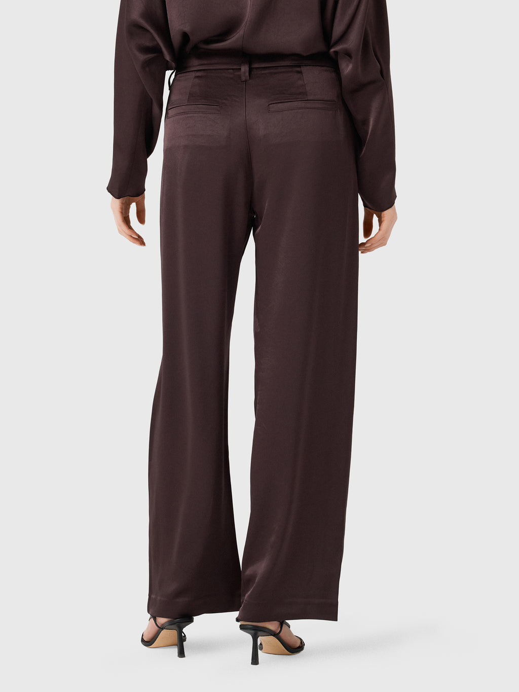 Citizens Of Humanity Women's Brynn Japanese Hammered Satin Trouser - Saint Bernard