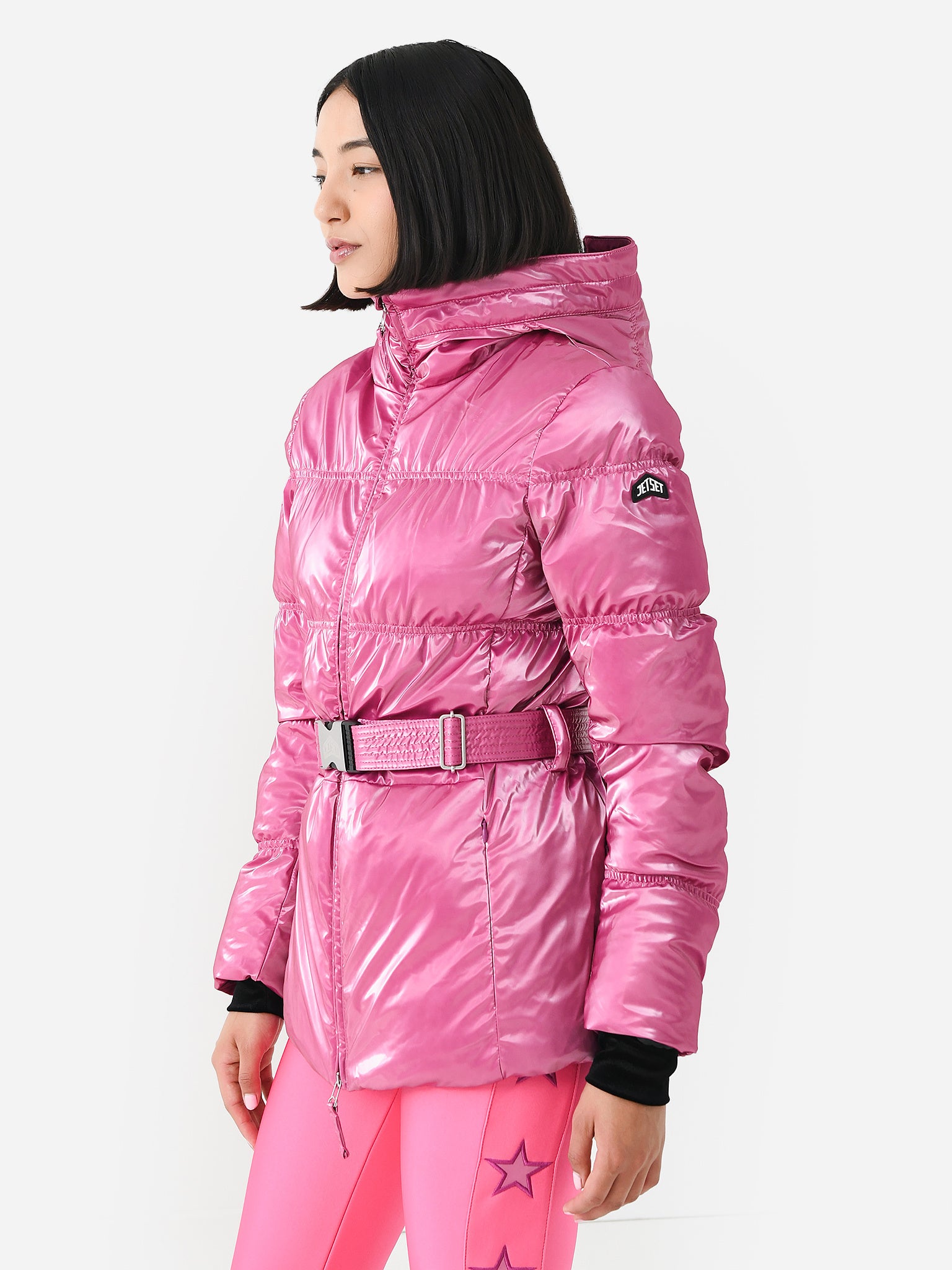 Jet Set Women's Chamonix Belted Glam Jacket | $1,850.00 | Saint