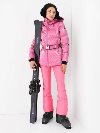 セットアップ　CHAMONIX SHAGGY JACKET S PANTS S 2321210054x6010HOTPINKxPrimary