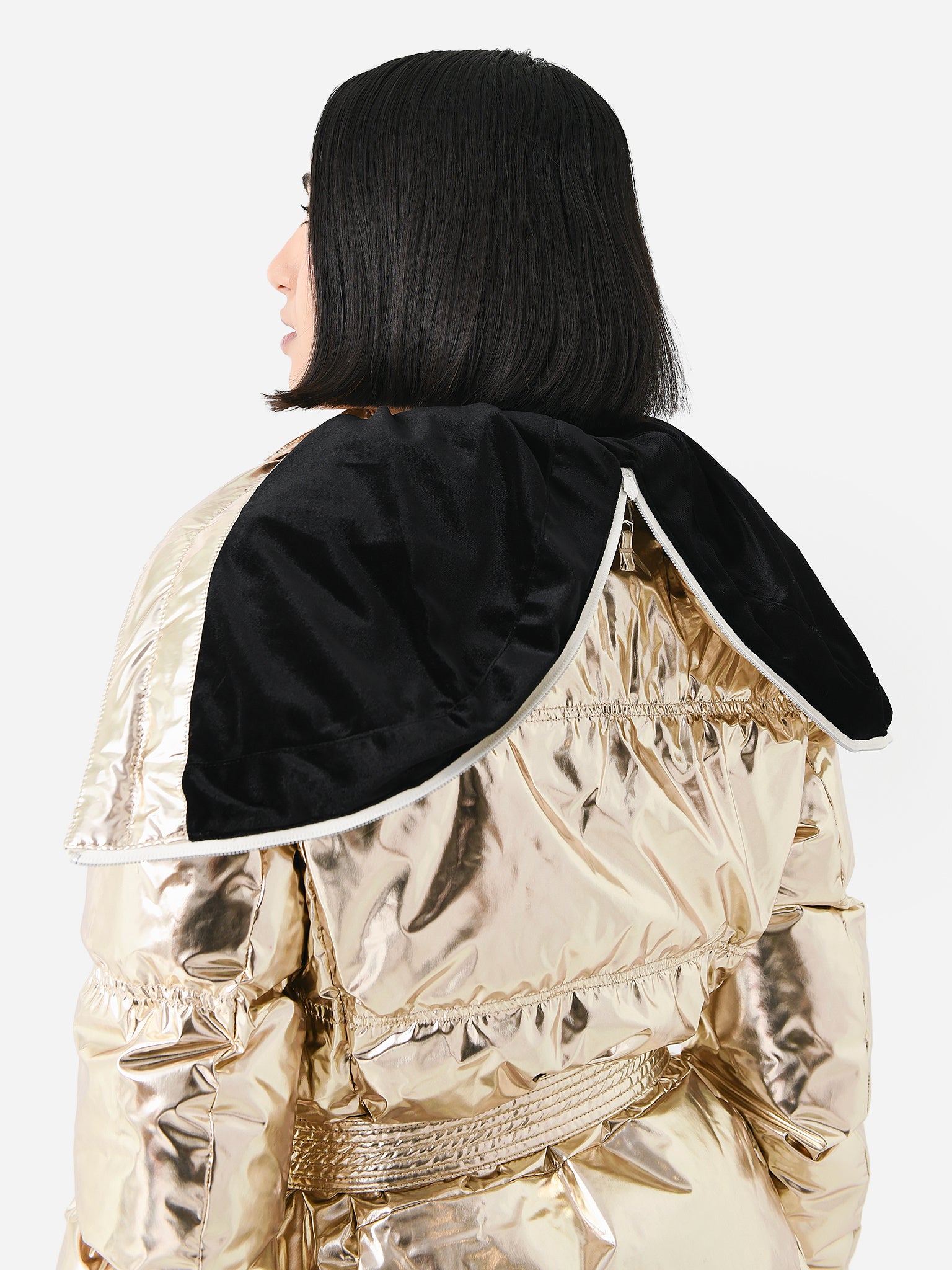 Jet Set Women's Chamonix Belted Ski Jacket | $1,850.00 | Saint Bernard