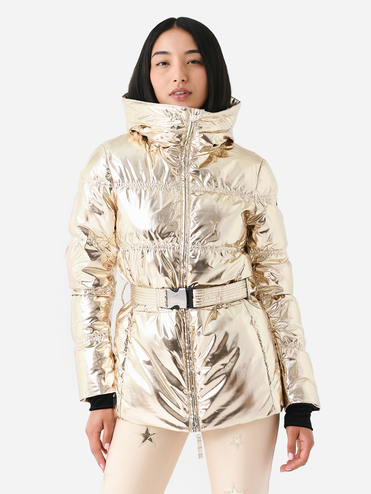 Jet Set Women's Chamonix Belted Ski Jacket - Saint Bernard
