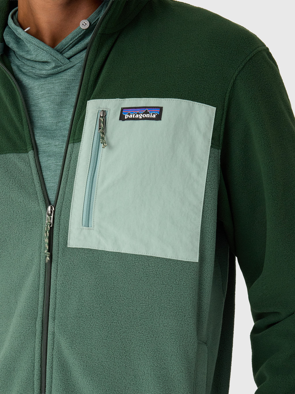 Patagonia Men's Micro D Fleece Patch Pocket Jacket - Saint Bernard