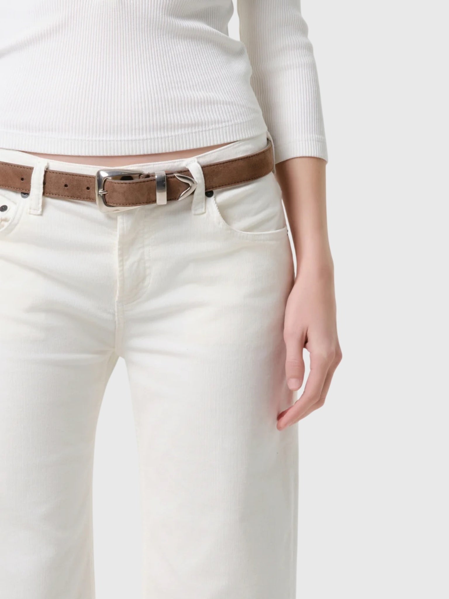 Citizens Of Humanity Women's Nora Corduroy Trouser Leg Pant - Saint Bernard
