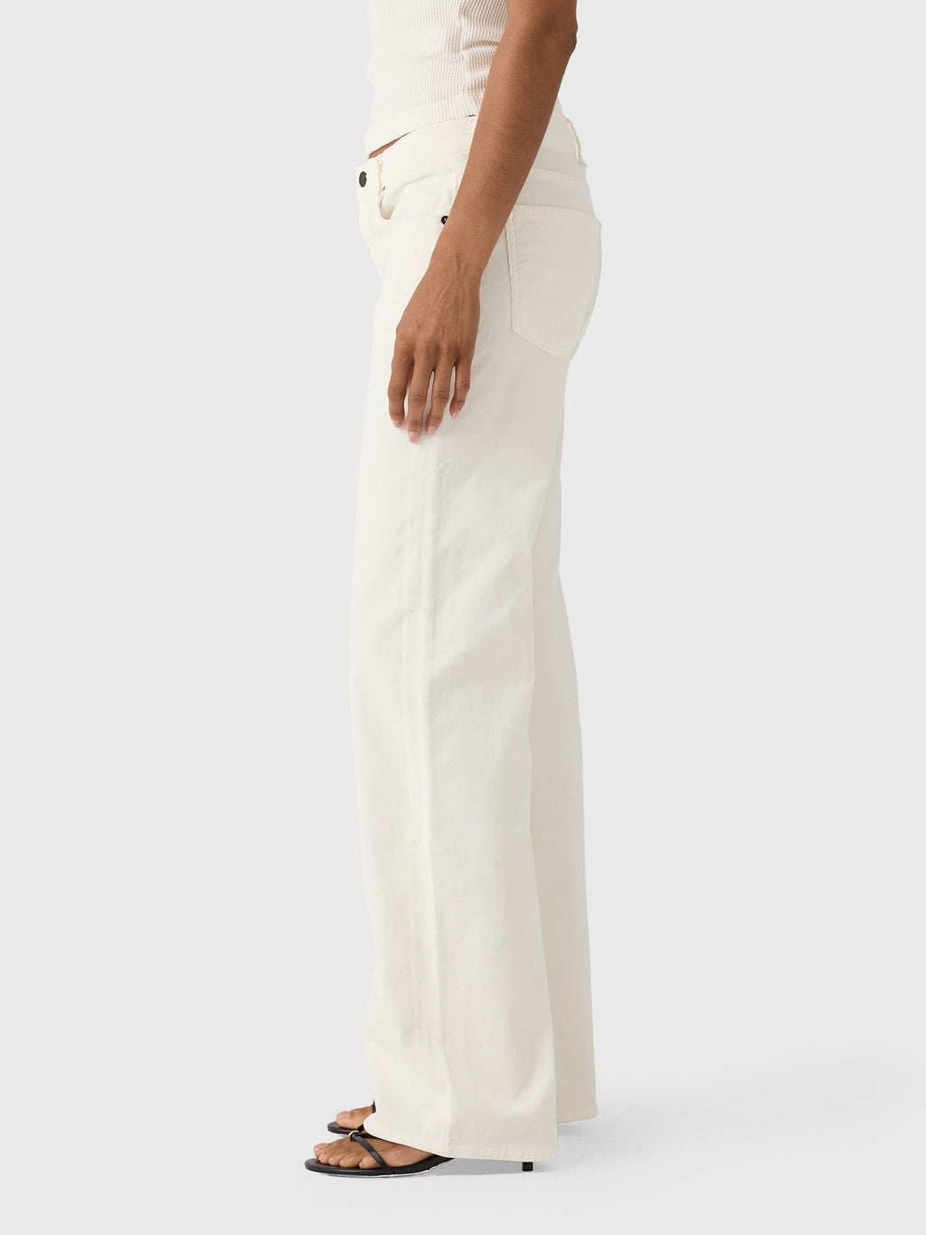 Citizens Of Humanity Women's Nora Corduroy Trouser Leg Pant - Saint Bernard
