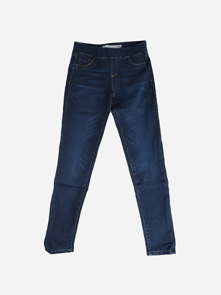 Tractr Girl's Pull On Skinny Jegging - Saint Bernard