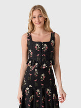 Agua By Agua Bendita Women's Eslabon Noche Top - Saint Bernard