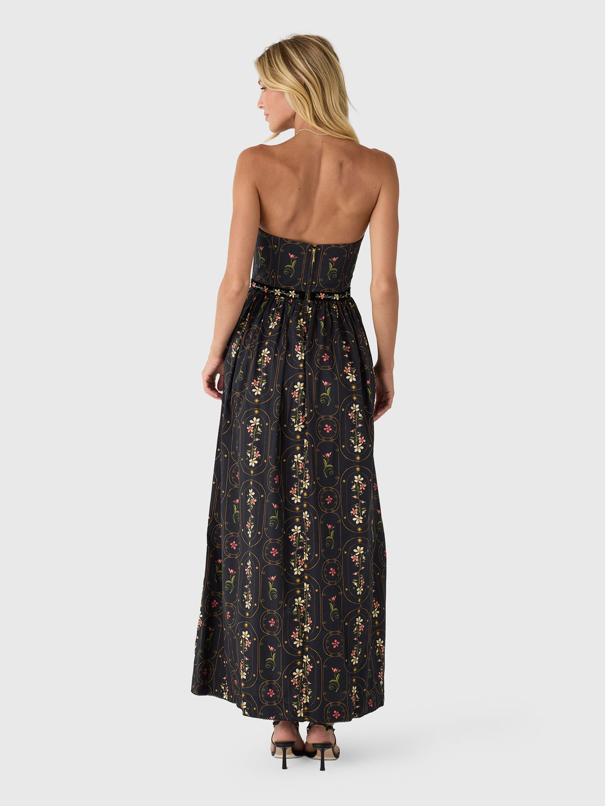 Agua By Agua Bendita Women's Lienzo Noche Maxi Dress - Saint Bernard