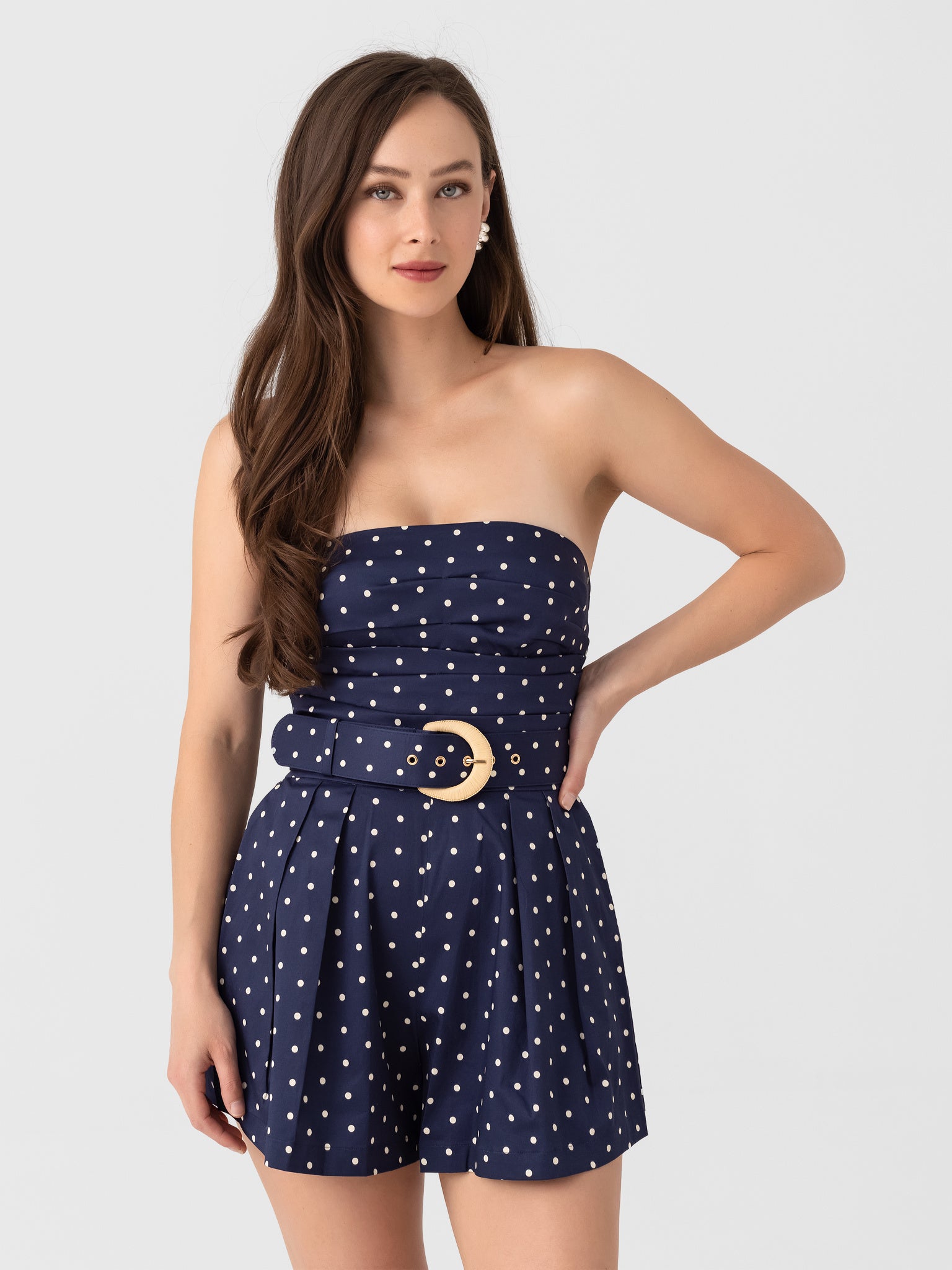 Cara Cara Women's Victoria Romper - Saint Bernard