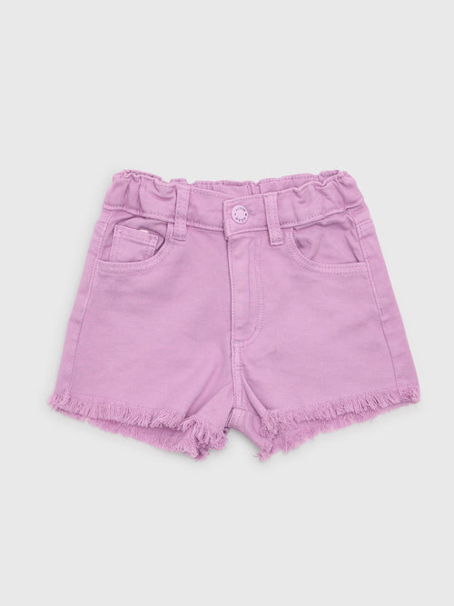 Mayoral Girls' Twill Short - Saint Bernard