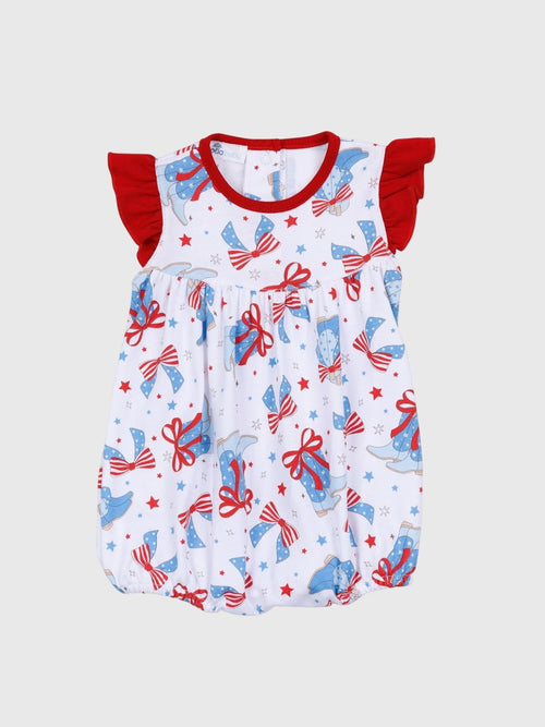 Magnolia Baby Baby Girls' Firecracker Cutie Bubble