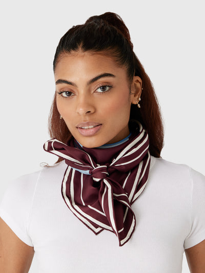 We Norwegians After Ski Silk Scarf - Saint Bernard