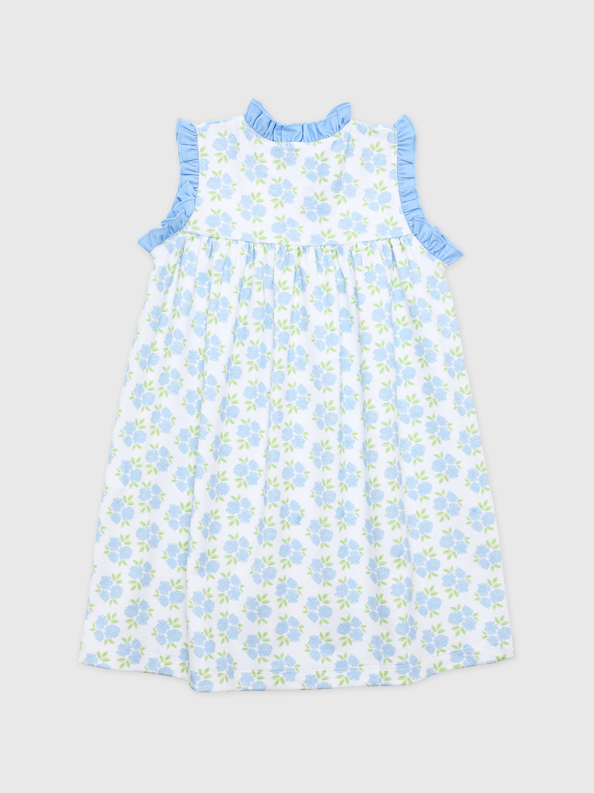 Magnolia Baby Girls' Dreamy Hydrangeas Nightdress - Saint Bernard