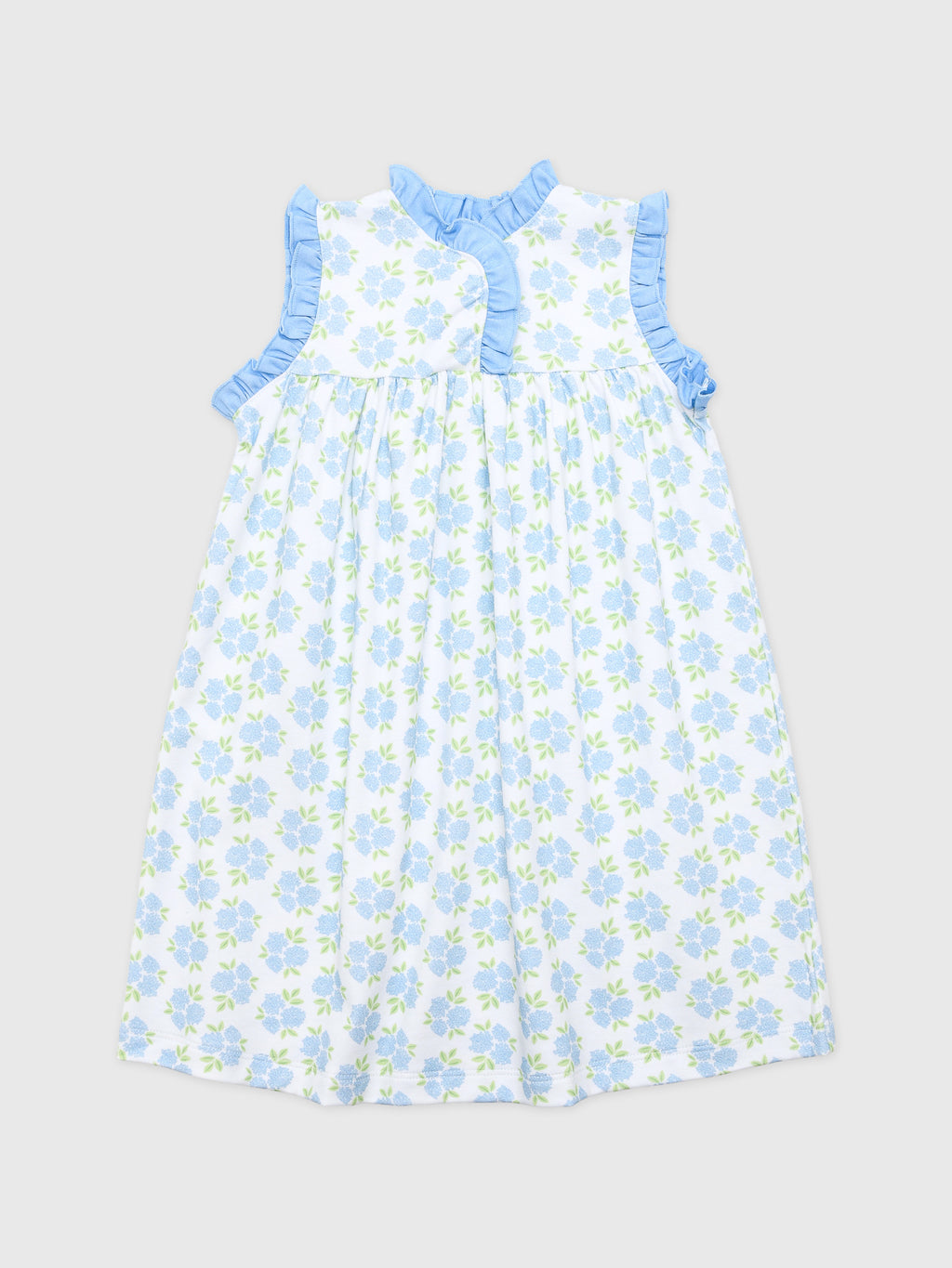 Magnolia Baby Girls' Dreamy Hydrangeas Nightdress - Saint Bernard