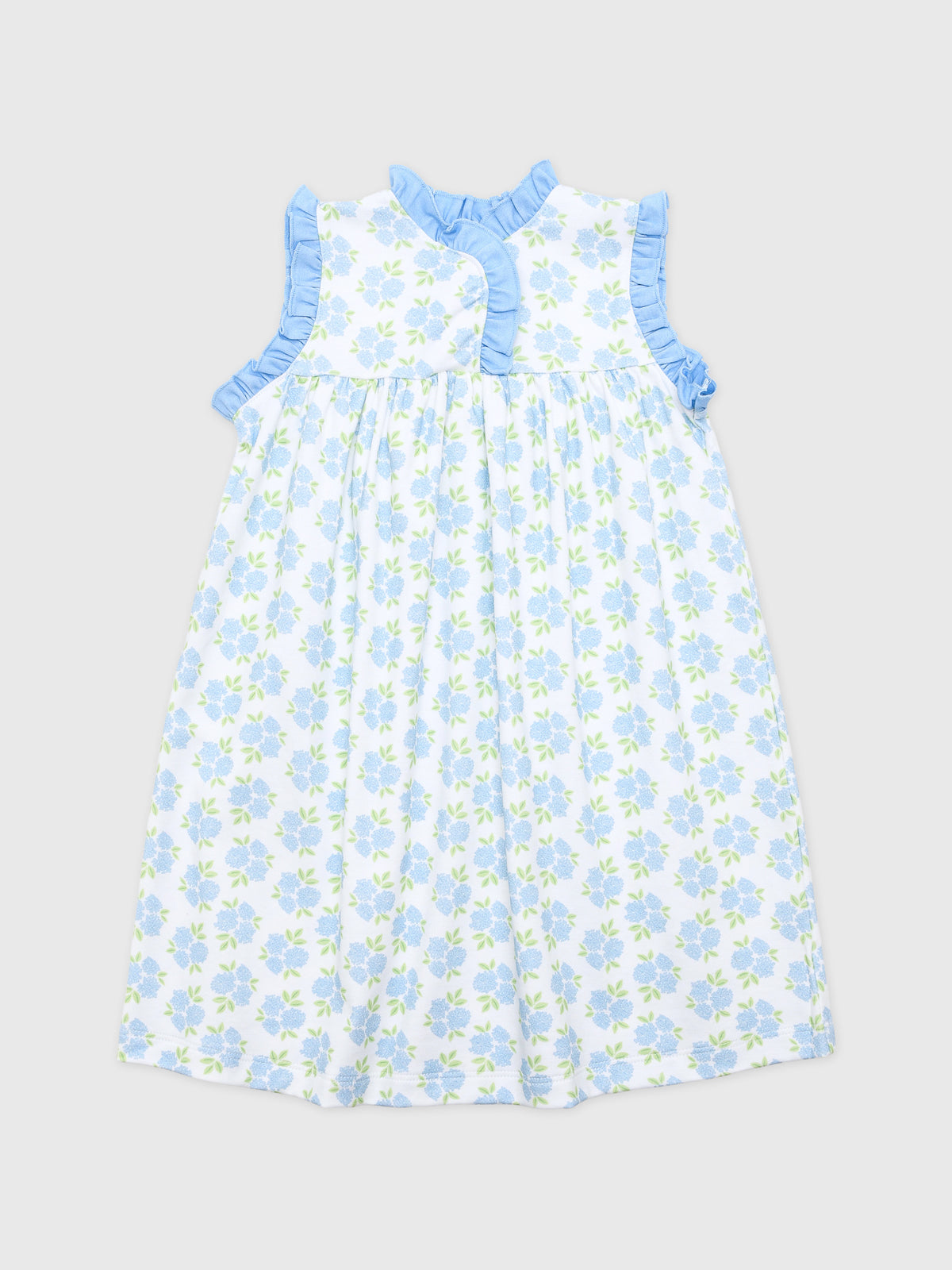 Magnolia Baby Girls' Dreamy Hydrangeas Nightdress - Saint Bernard