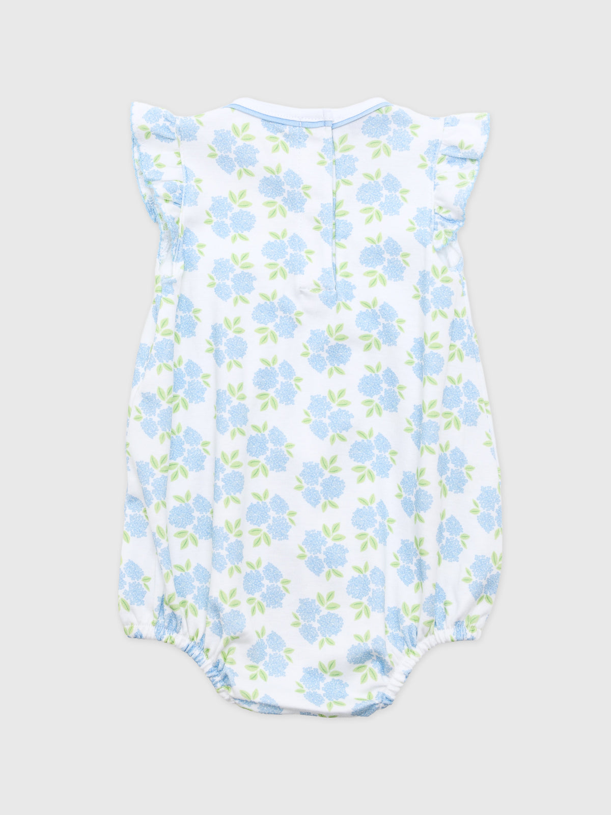 Magnolia Baby Baby Girls' Dreamy Hydrangeas Flutters Bubble - Saint Bernard
