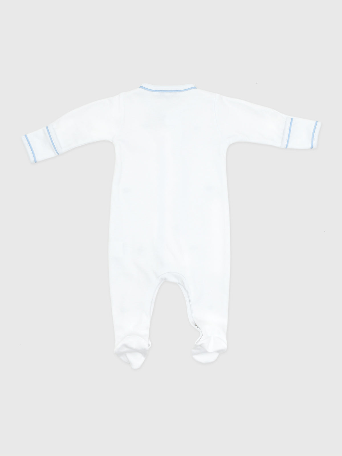 Magnolia Baby Baby Girls' Dreamy Hydrangeas Footie - Saint Bernard