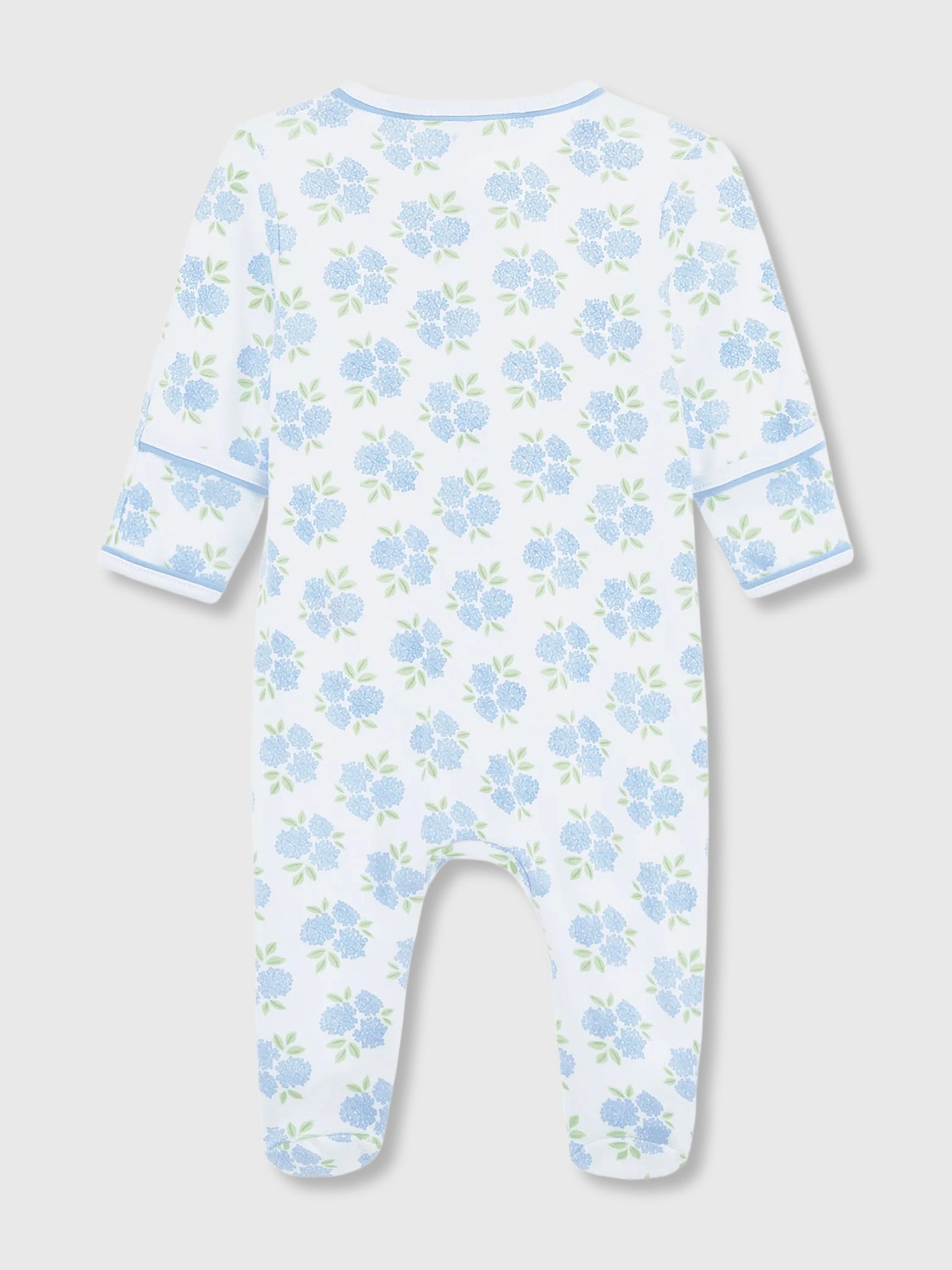 Magnolia Baby Baby Girls' Dreamy Hydrangeas Footie