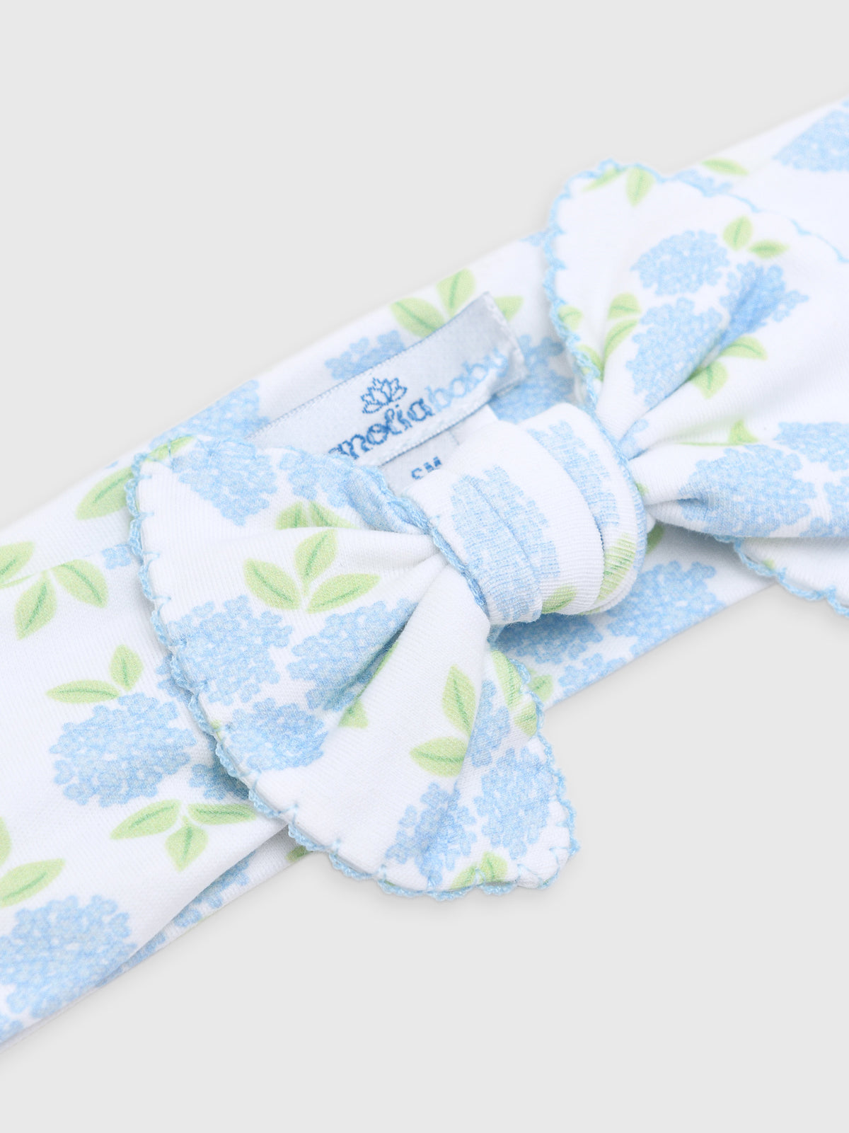 Magnolia Baby Baby Girls' Dreamy Hydrangeas Headband - Saint Bernard