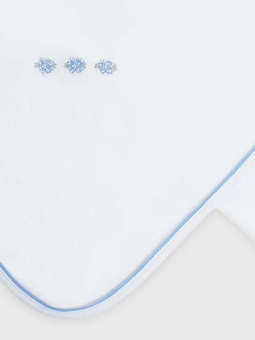 Magnolia Baby Dreamy Hydrangeas Receiving Blanket - Saint Bernard