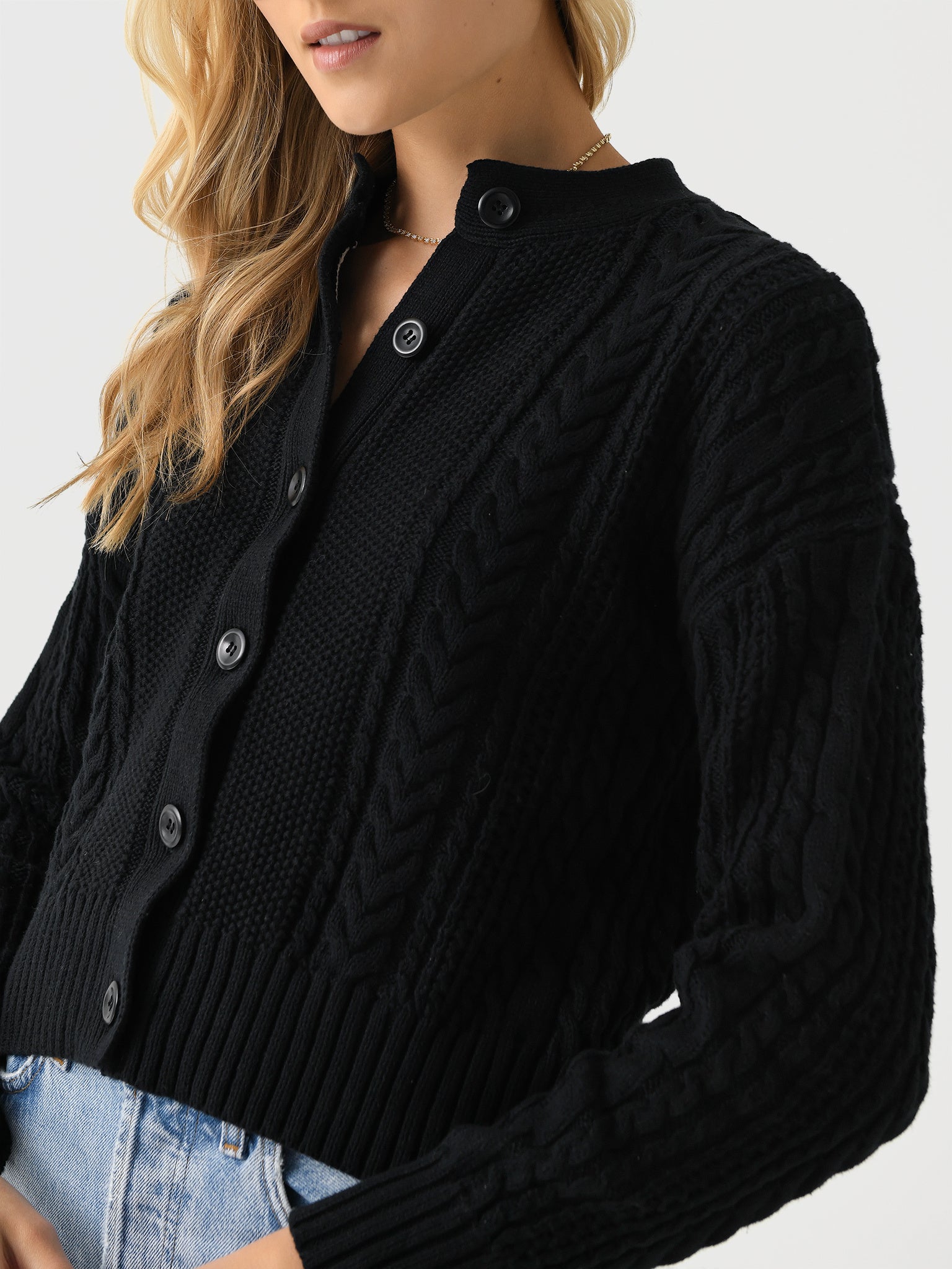 Alex Mill Women's Cable Knit Nico Chunky Cardigan | $165.00