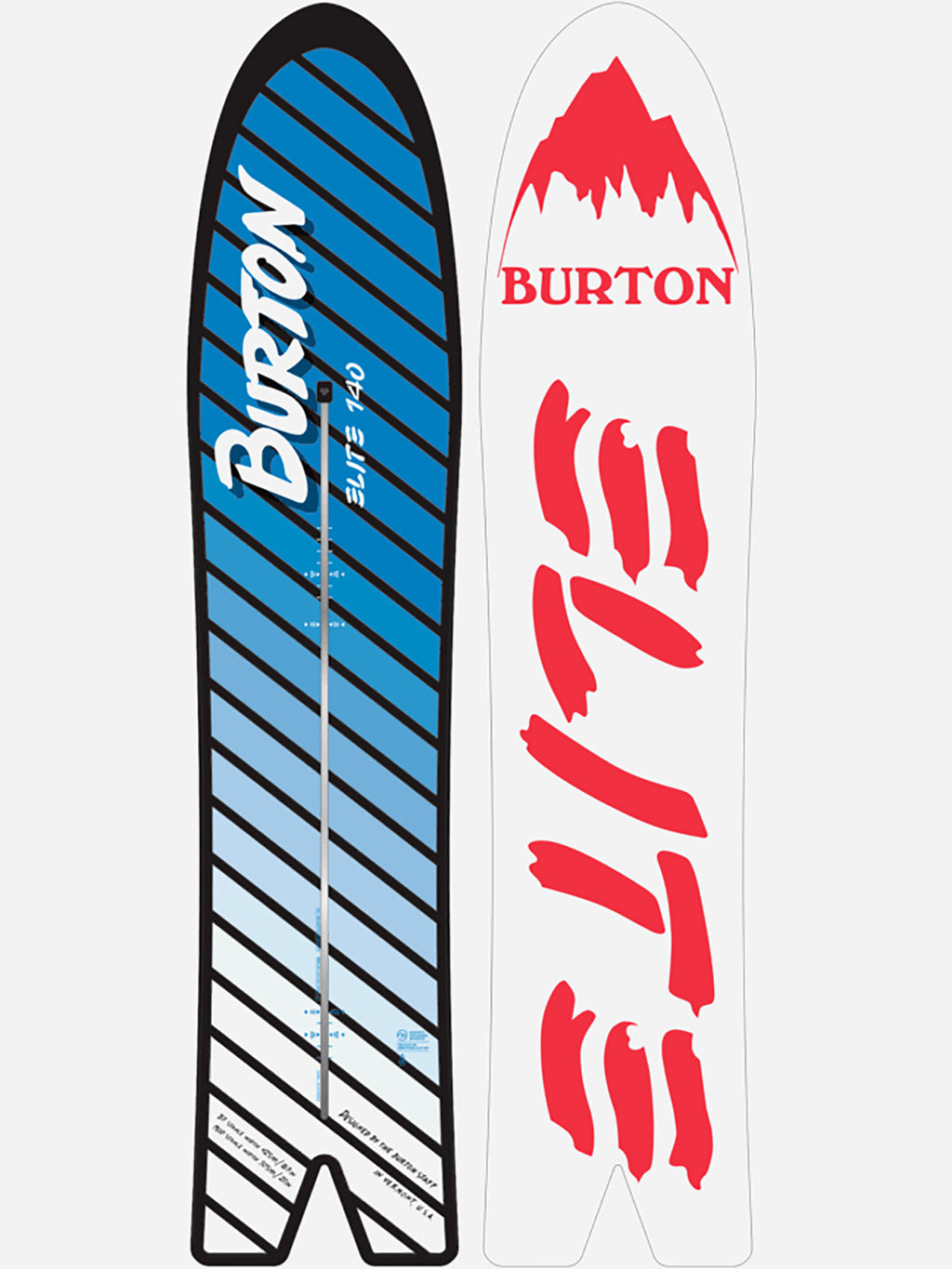 Burton 1987 Elite Flat Top Snowboard - Saint Bernard