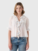 DÔEN Women's Hettie Top - Saint Bernard