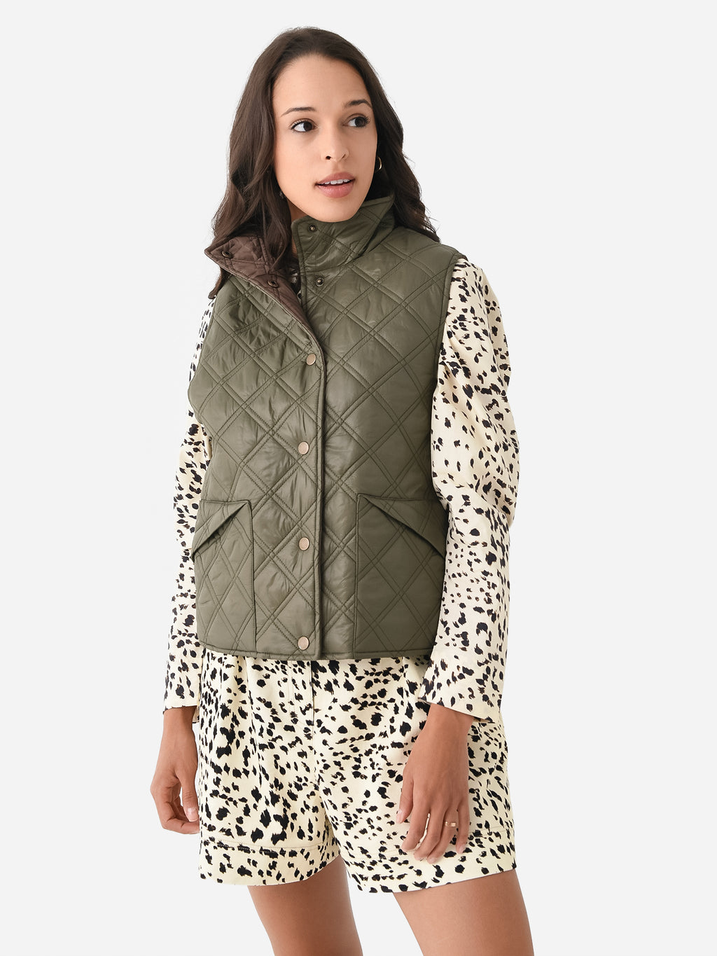 Hunter Bell Women's Tarlow Reversible Vest - Saint Bernard