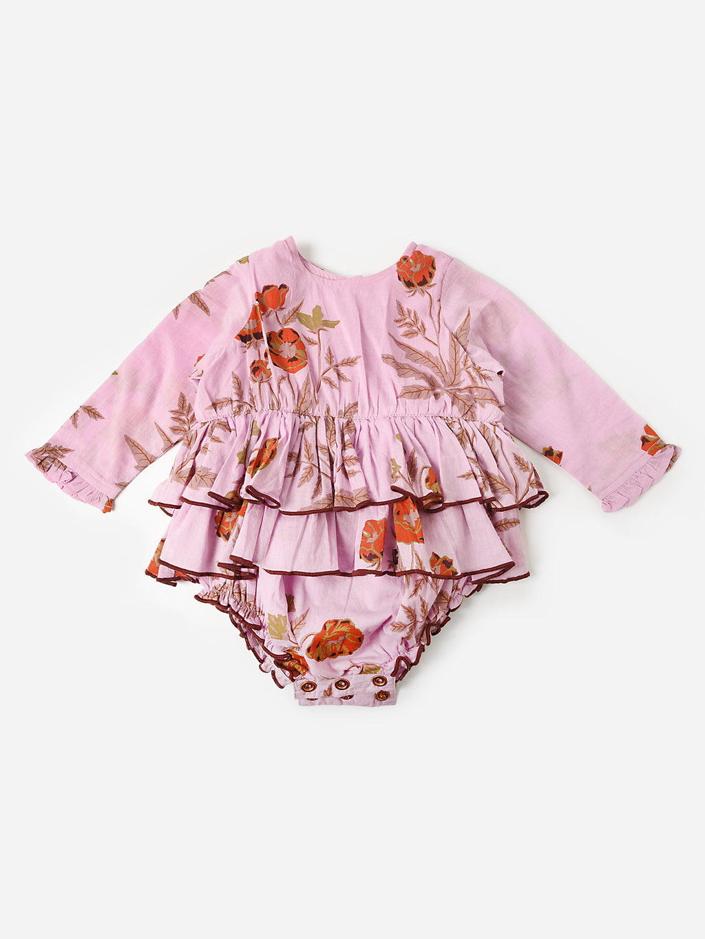 Pink Chicken Baby Girls' Heidi Bubble - Saint Bernard