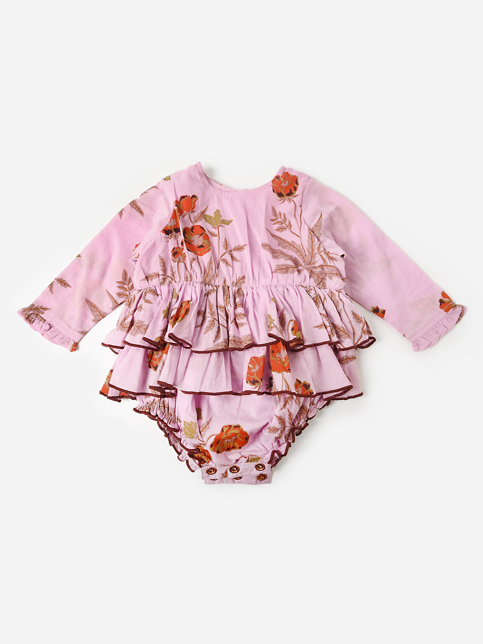 Pink Chicken Baby Girls' Heidi Bubble - Saint Bernard