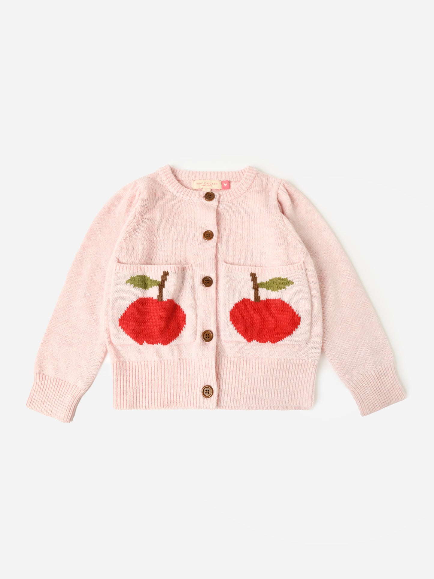 Pink Chicken Girls' Pocket Sweater